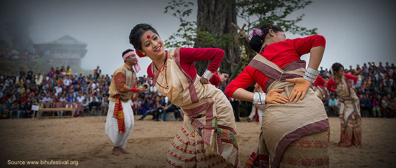BookMyCostume Bihu Dance Boy Assamese Indian State Kids Fancy Dress Costume  5-6 years